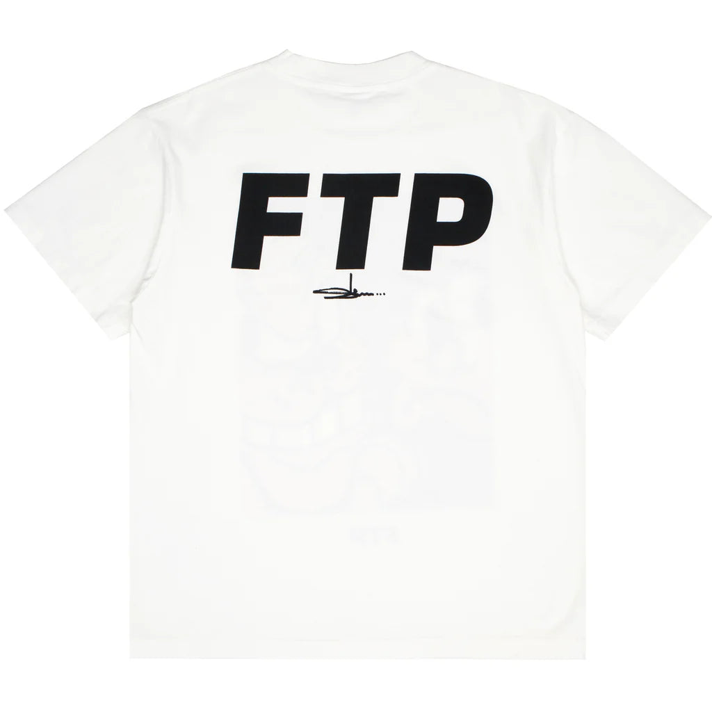 FTP x SLAWN Dog Tee (White)