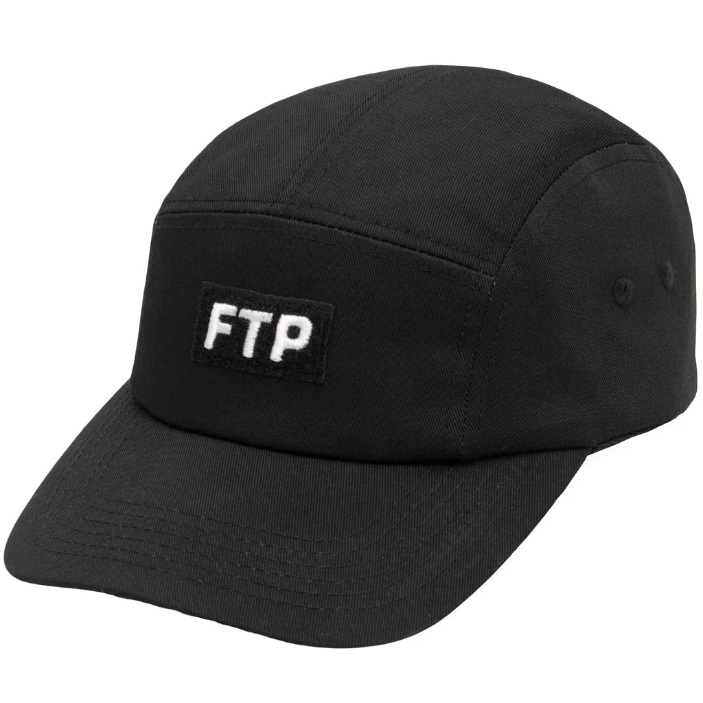 FTP Velcro Logo Camp Hat (Black)